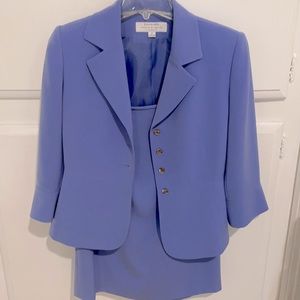 Cute blue petite suit